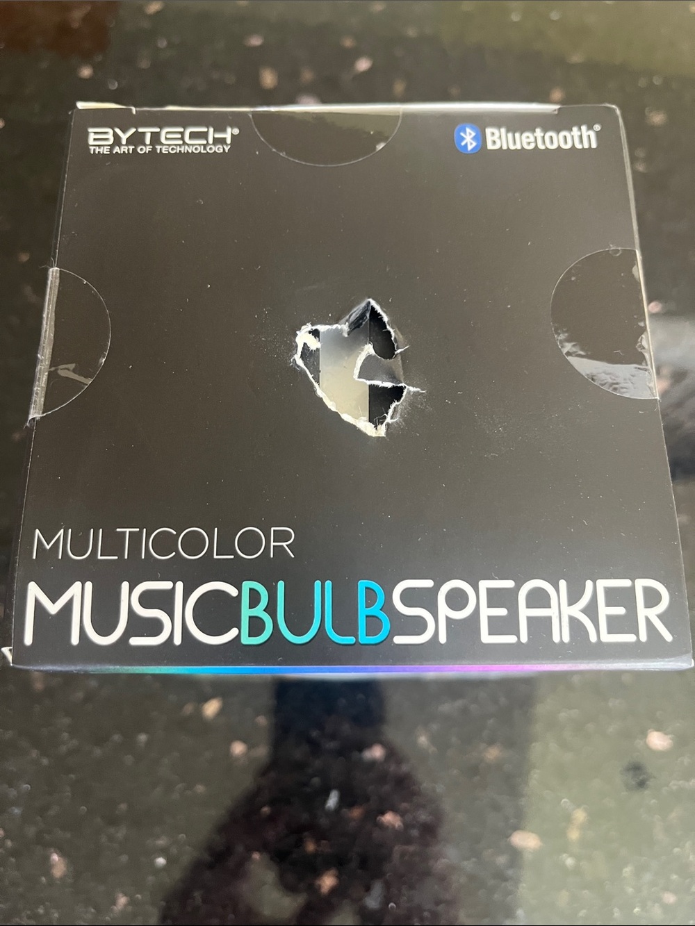 Multicolor Color-Changing Bluetooth Speaker Light Bulb With Remote Control - Picture 5 of 6